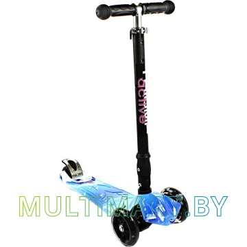 Самокат Triumf Active SKL-07CLP Maxi Flash Plus Print (Dolphin)
